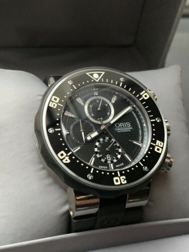 ORIS ProDiver 1000m Titanium Automatic Chronograph Men s Watch