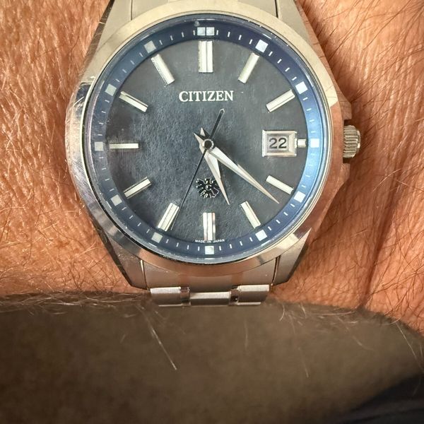 Citizen 'The Citizen' AQ4091-56M 40mm Titanium Perpetual Calendar Watch ...
