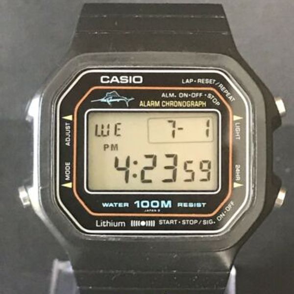 Vintage Casio Marlin W300 From 1980 | WatchCharts Marketplace Vintage Casio Marlin W300 From 1980 | WatchCharts Marketplace