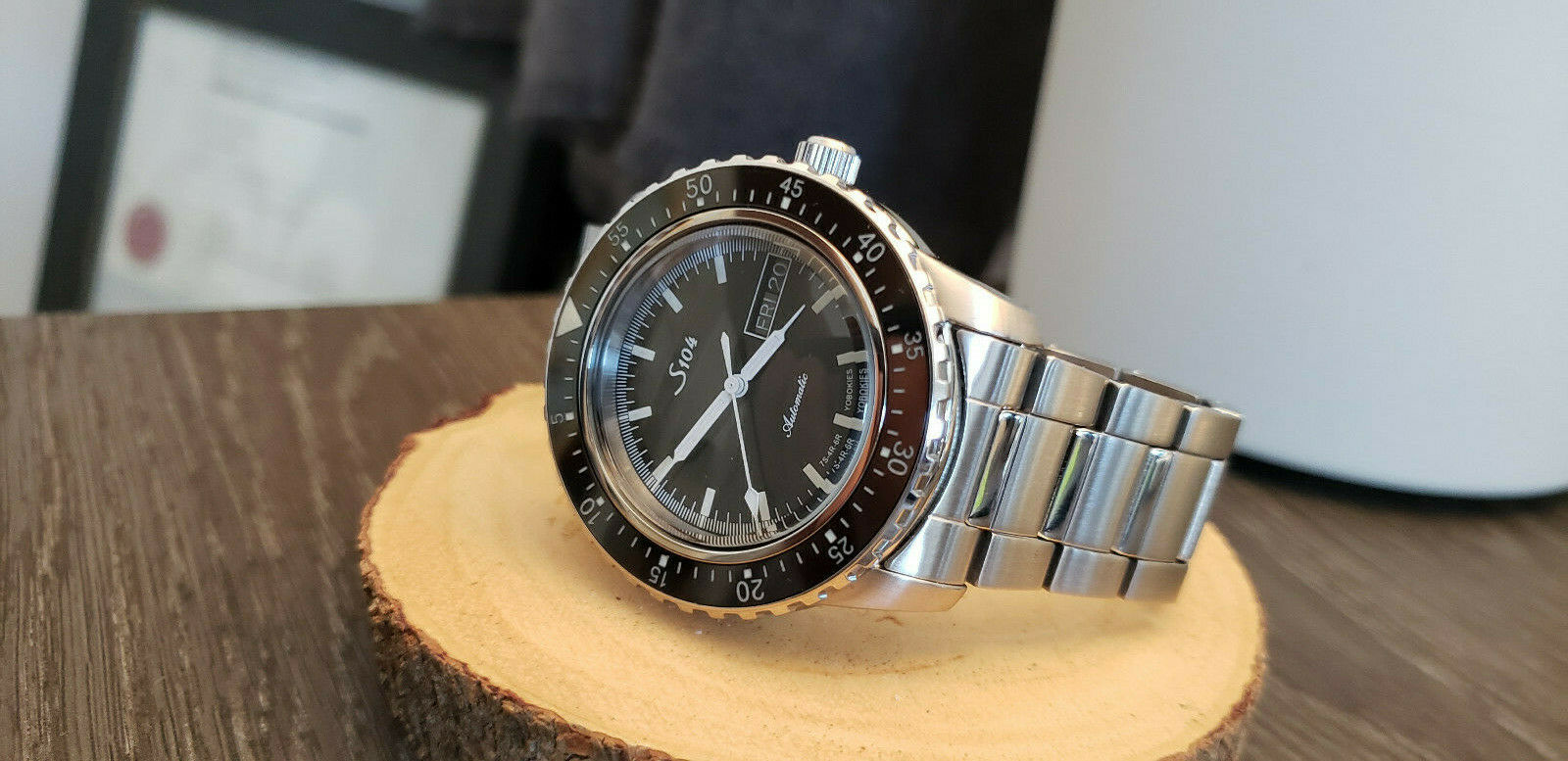 Seiko SNZH57 - Yobokies Sinn 104 Mod - High quality parts rare |  WatchCharts Marketplace