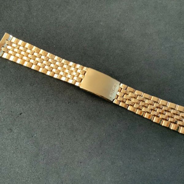 Rare SEIKO STL STELUX 20/000, 18K G.F 19MM WATCH BRACELET | WatchCharts ...