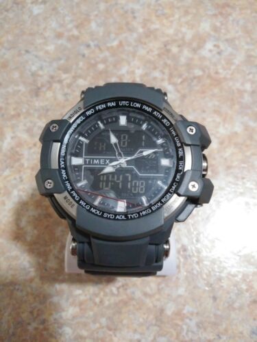 timex men's tactic dgtl big combo resin strap watch