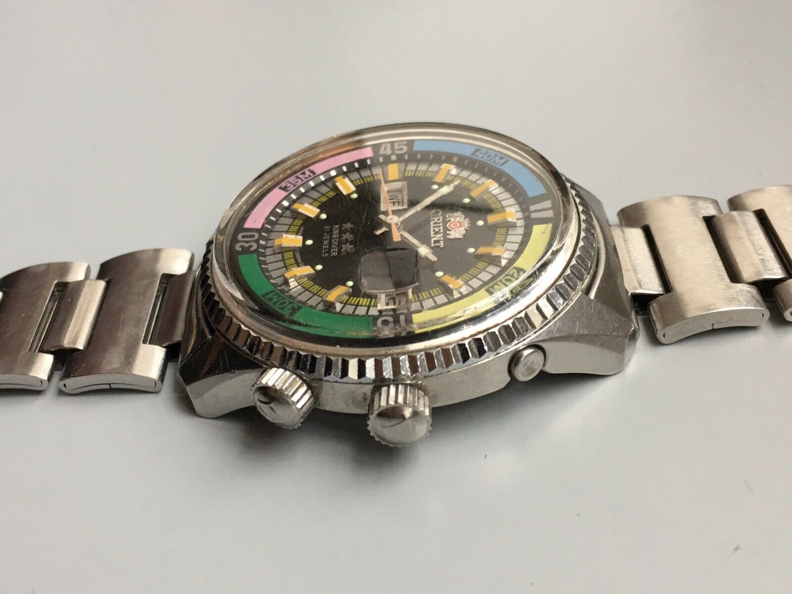 Vintage Rare Orient King Diver AAA 1970s Automatic Watch 0104904EA