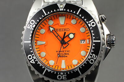 Exc+5 SEIKO PROSPEX KINETIC SBCZ015 5M62-0BL0 Men's Diver Watch