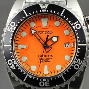 Exc+5 SEIKO PROSPEX KINETIC SBCZ015 5M62-0BL0 Men's Diver Watch