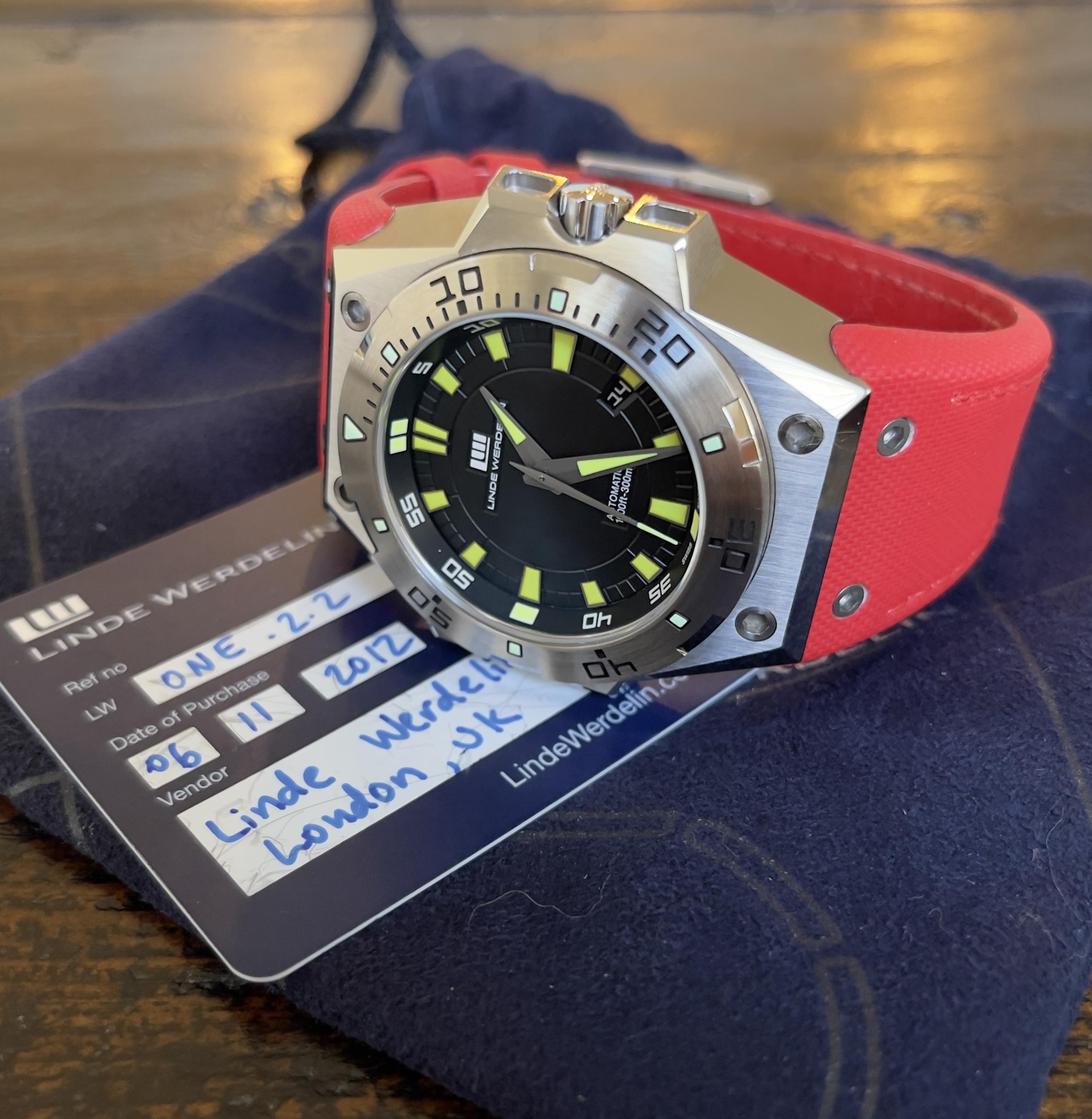 Linde Werdelin The One 2.2 Shows As New WatchCharts Marketplace