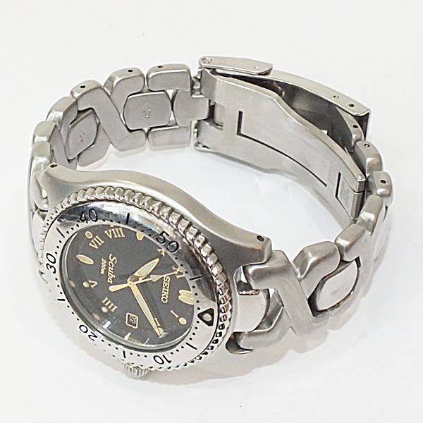SEIKO Seiko 7N35-6080 Diver Watch 200m Waterproof Quartz Men's