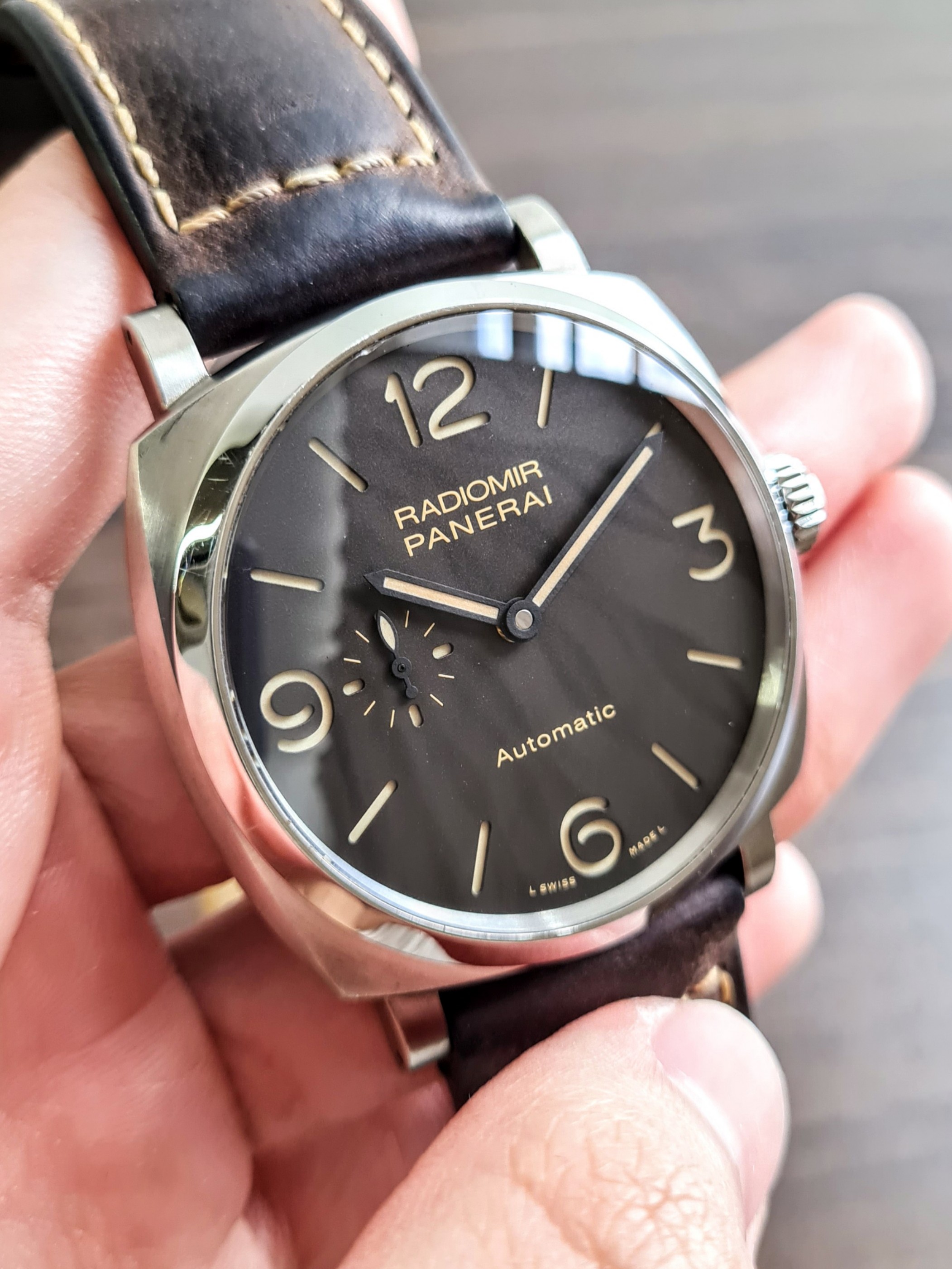 Full Set Panerai Radiomir 1940 3 Days Automatic Tatanio PAM00619