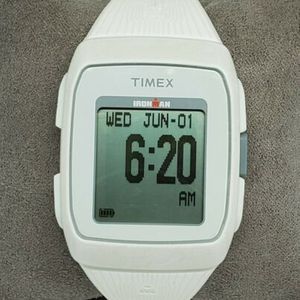 Unisex Timex Ironman White GPS Watch Model M087 TW5M08500 Running Swimming  A4 | WatchCharts