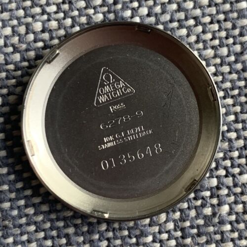 1954 Omega Ref. 6278-9 RARE Waffle Dial Automatic Cal. 500 17J
