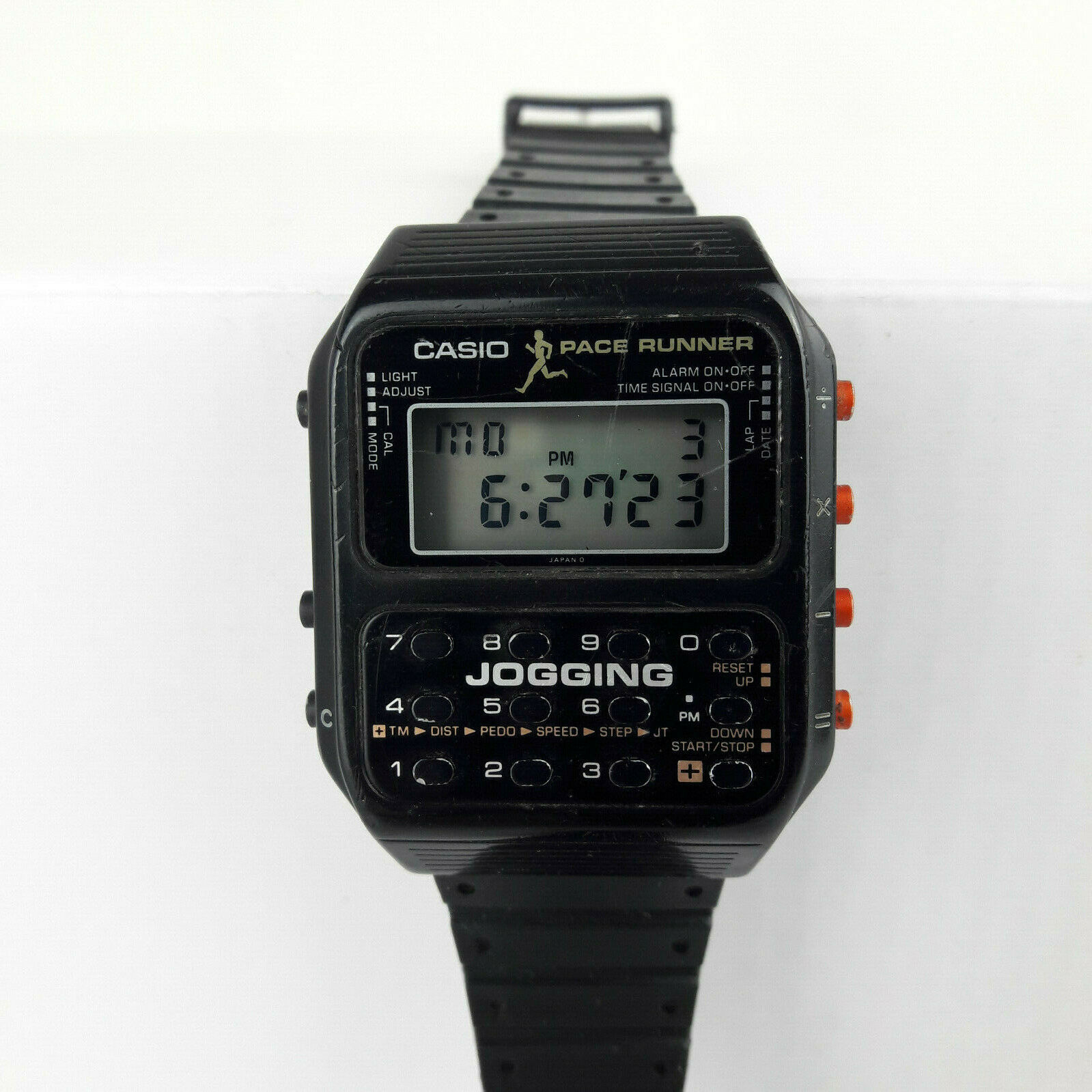 Ultra Rare Casio J-100 Pace Runner Jogging Watch Module 183