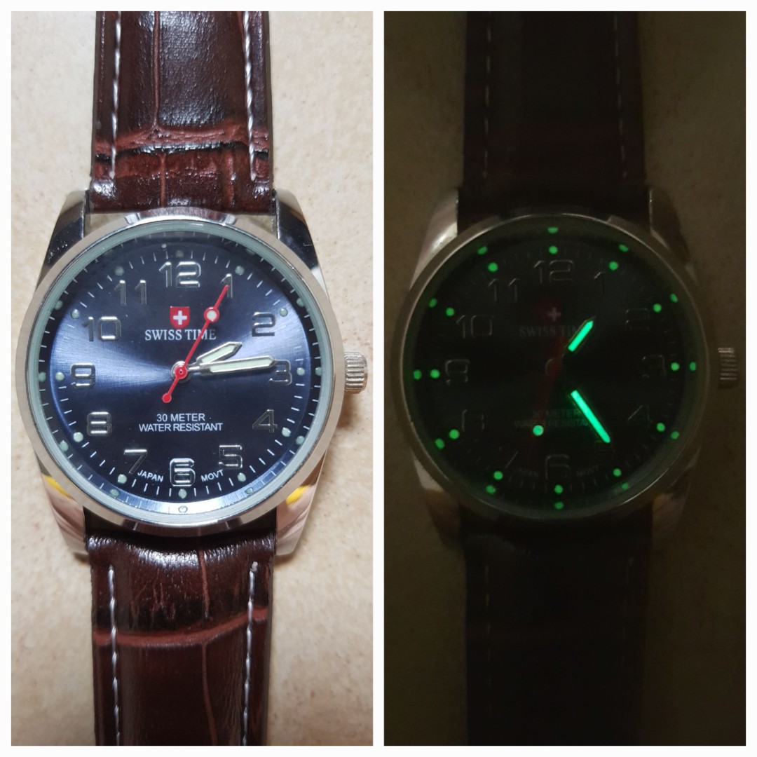 Swiss Time Quartz Wrist Watch WatchCharts Marketplace