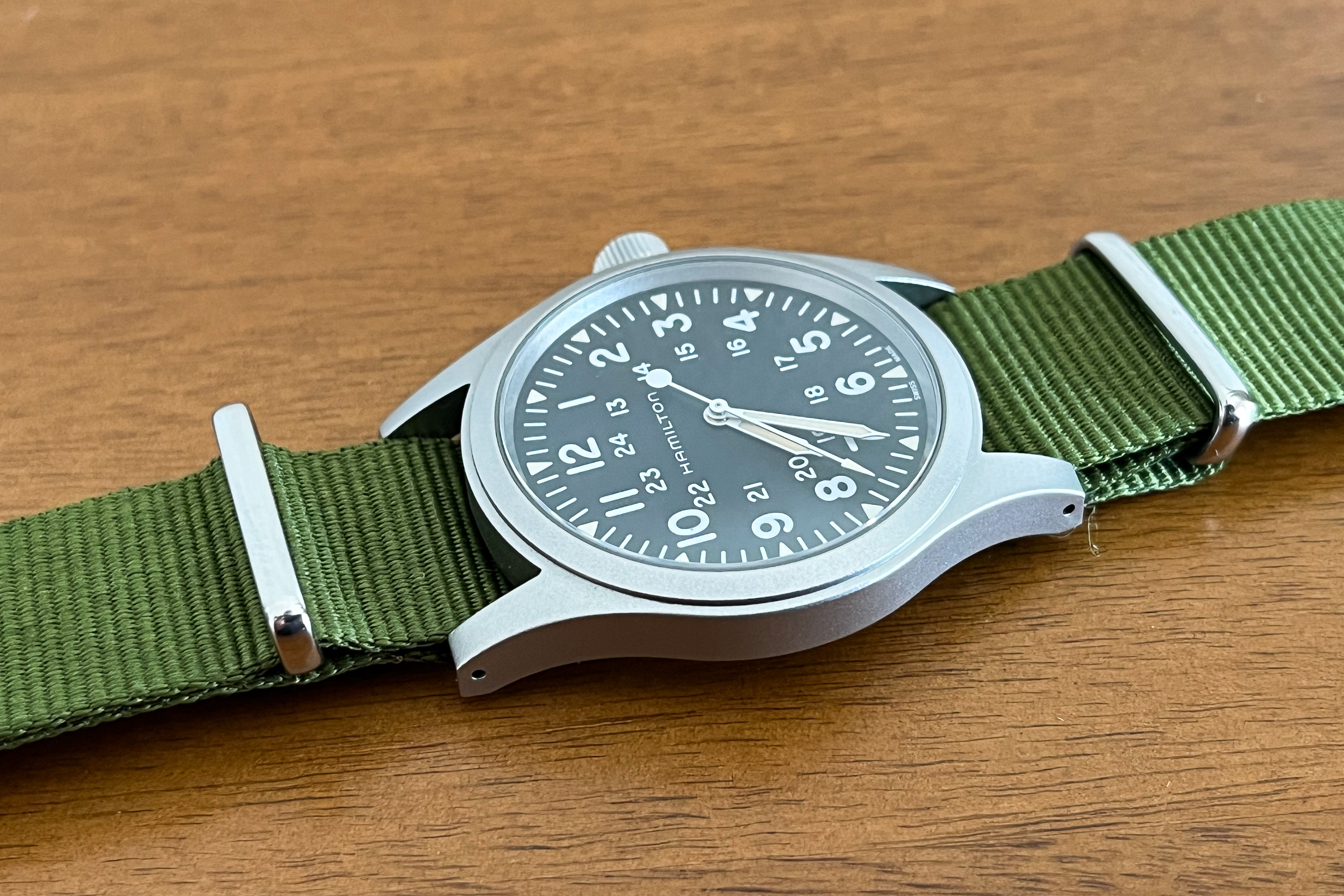 WTS 38mm Hamilton Khaki Field Mechanical H694290 WatchCharts Marketplace