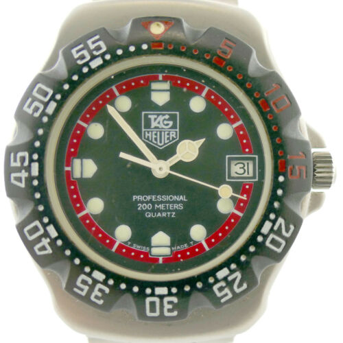 TAG HEUER FORMULA 1 PROF 371.513 BLACK BEZEL BLACKRED DIAL TAG HEUER FORMULA 1 PROF 371.513 BLACK BEZEL BLACKRED DIAL