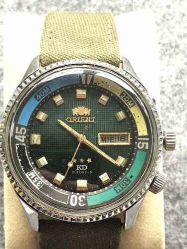 Orient Uhr King Diver KD 3 Star Y469622 7A Automatik Vintage HAU