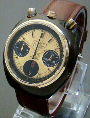 VTG MILITARY CITIZEN 8110 BULLHEAD GOLD DIAL AUTOMATIC