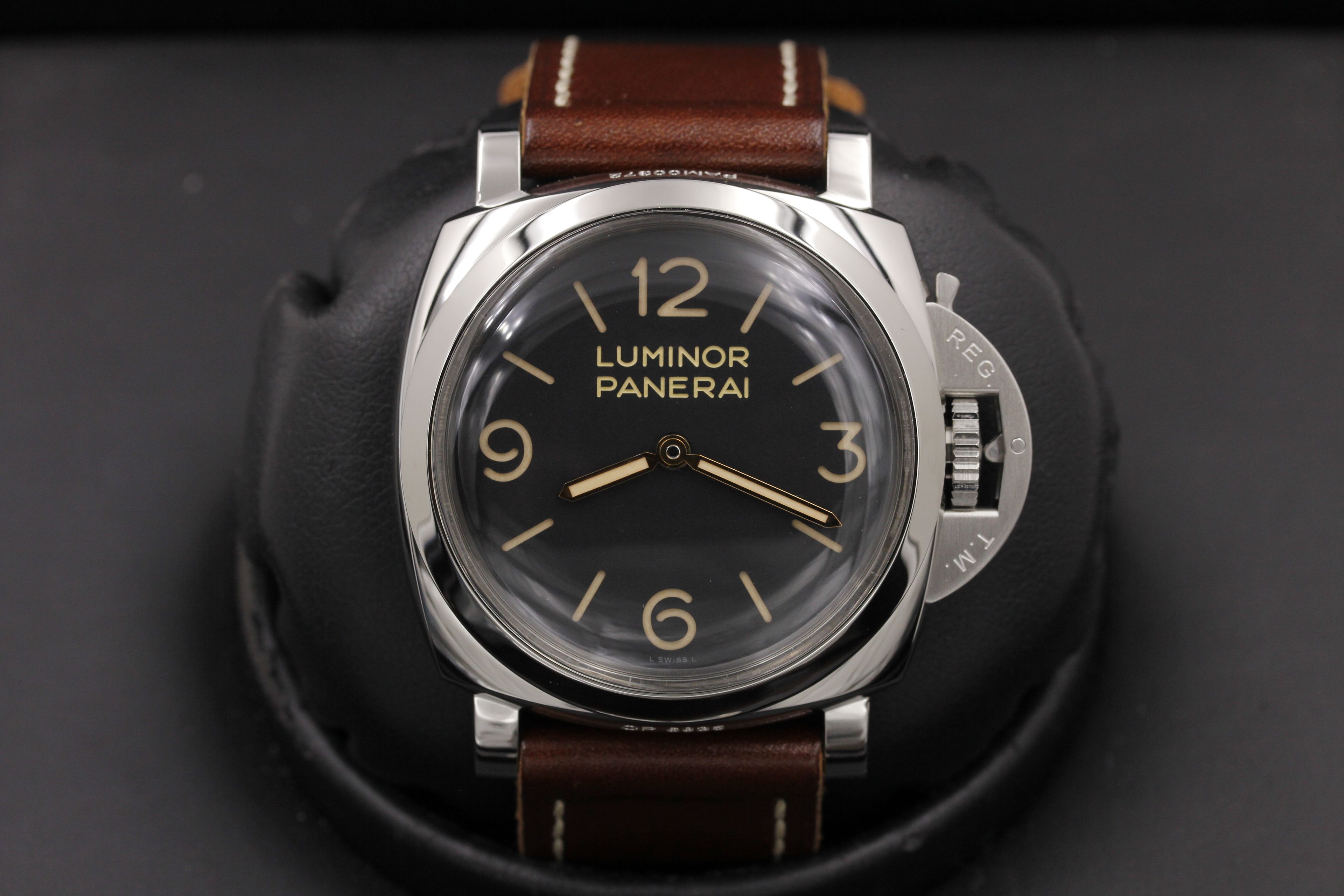 FSOT Panerai Pam 372 P Series 47mm Luminor Plexi 2015