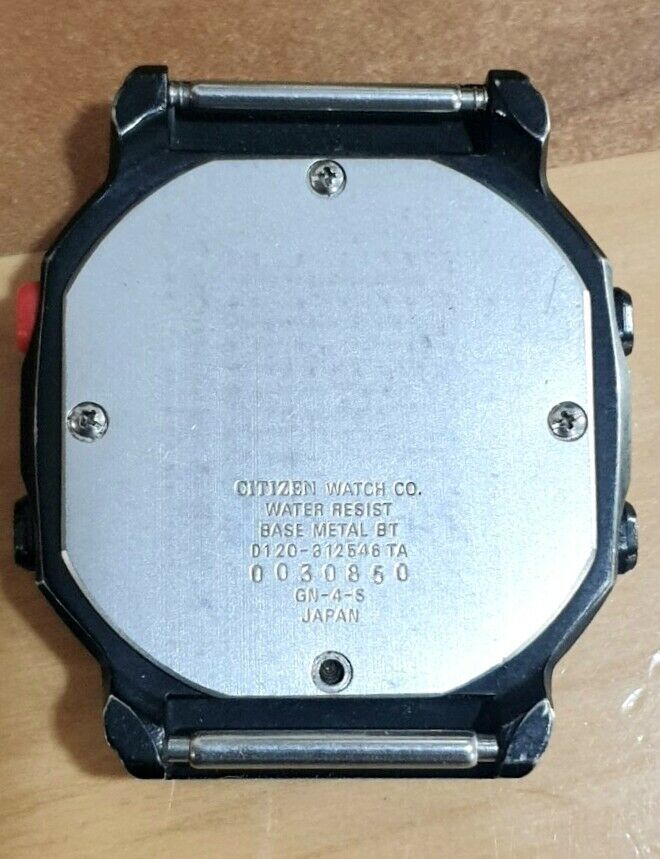Citizen D120 Wind Jack Windsurfing Japan Digital Watch parts