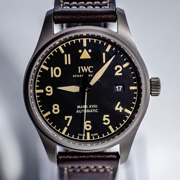 [WTS] IWC Mark XVIII IW327006 Heritage Titanium | WatchCharts