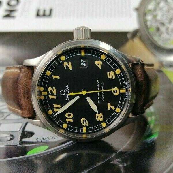 Omega Dynamic III Automatic Cal. 1108 Ref. 166.0310 Military Watch ...