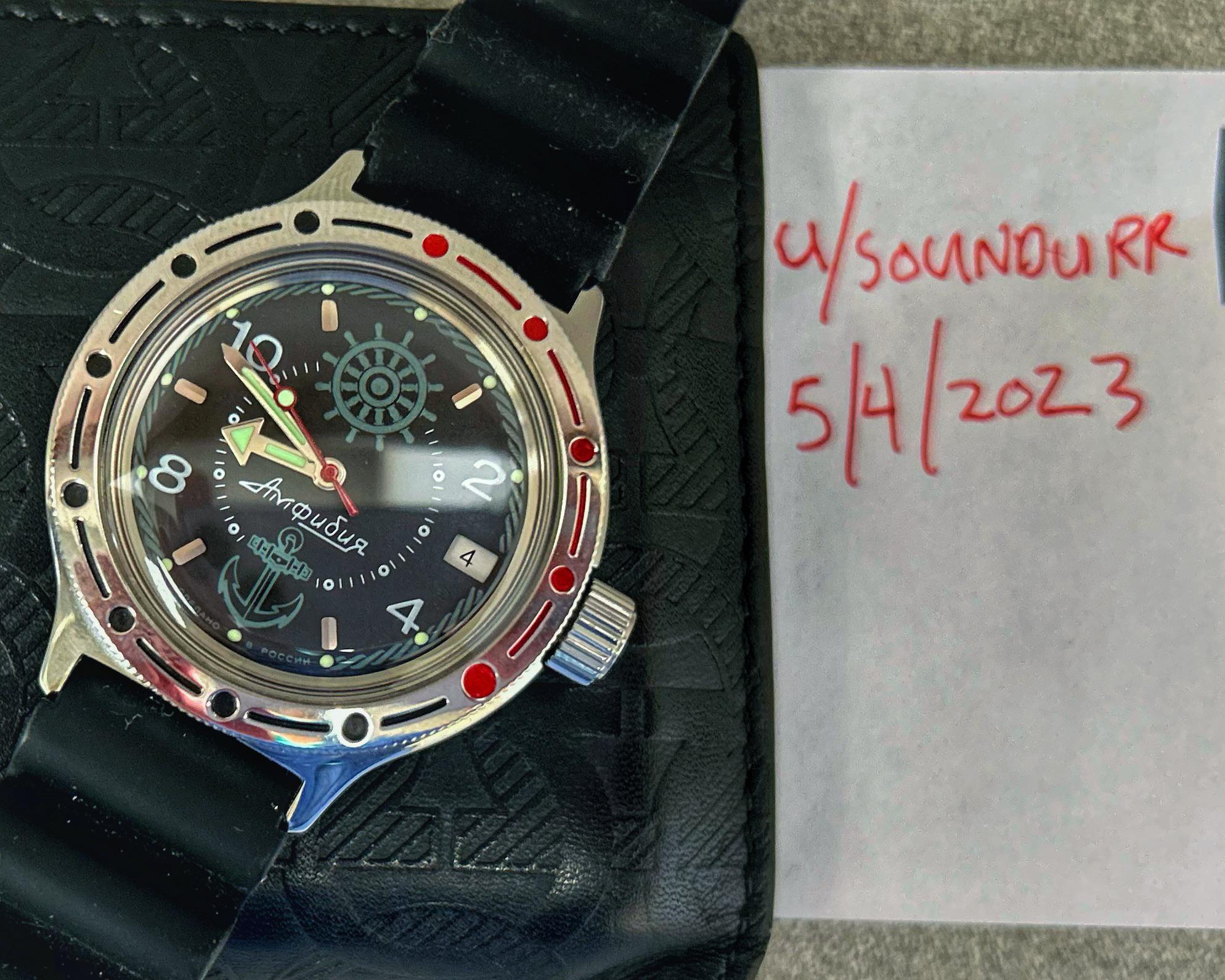 WTT Vostok Zissou Amphibia WatchCharts Marketplace