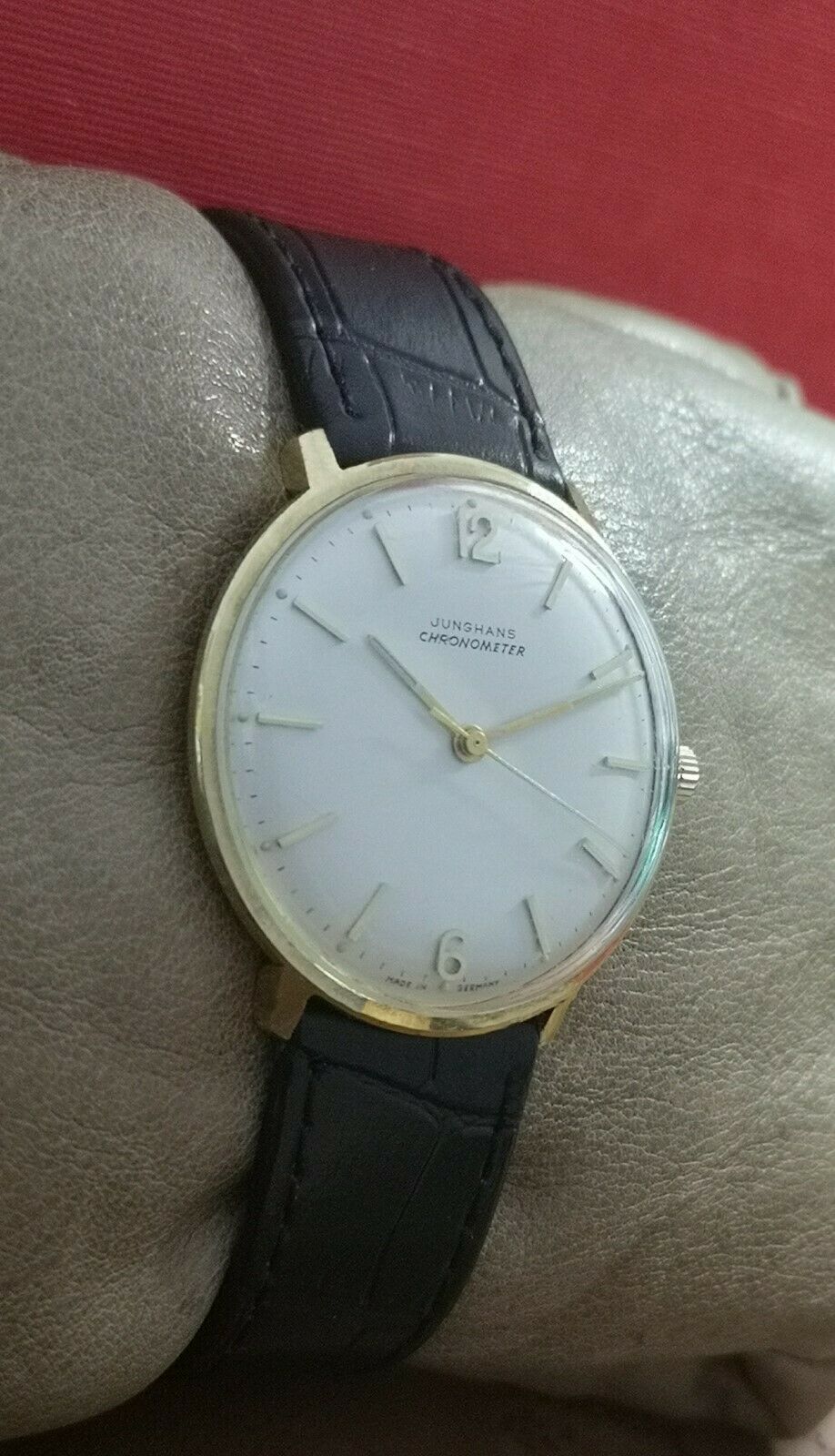 JUNGHANS CHRONOMETER K2 GP cal.85 10 VINTAGE 60 s RARE 17J GERMANY