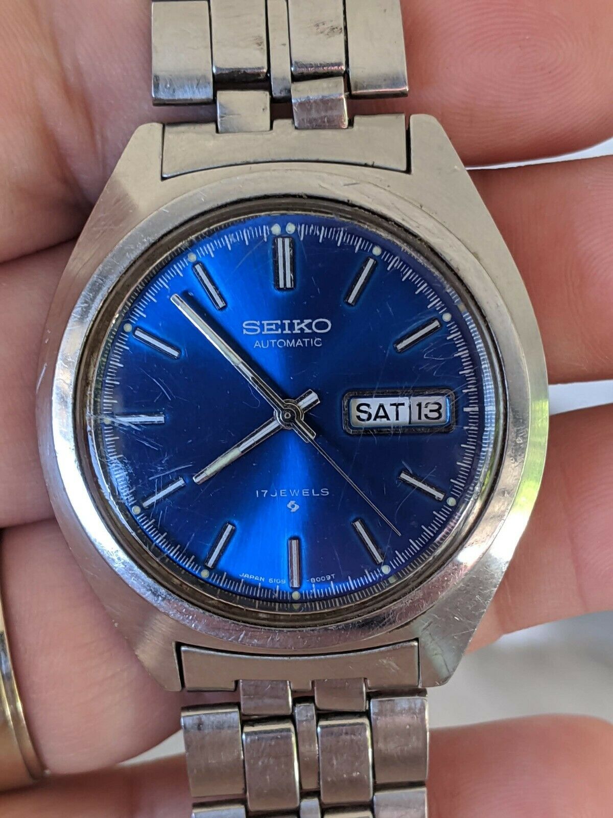Vintage '75 Seiko 6109-8009 Watch, Rare Movement, Original Bracelet, Works  | WatchCharts