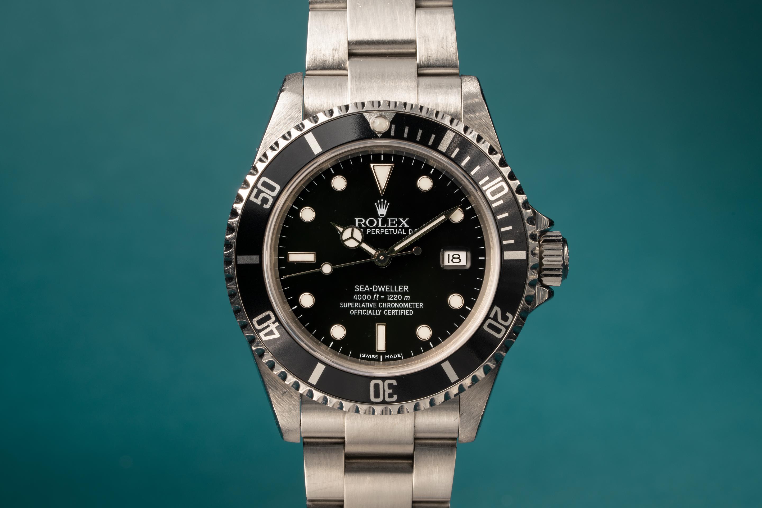 FS 1999 Rolex Sea Dweller 16600 WatchCharts Marketplace