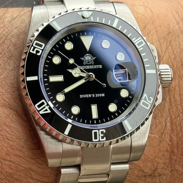 [WTS] Addiesdive black Sub 41mm - Mint | WatchCharts Marketplace