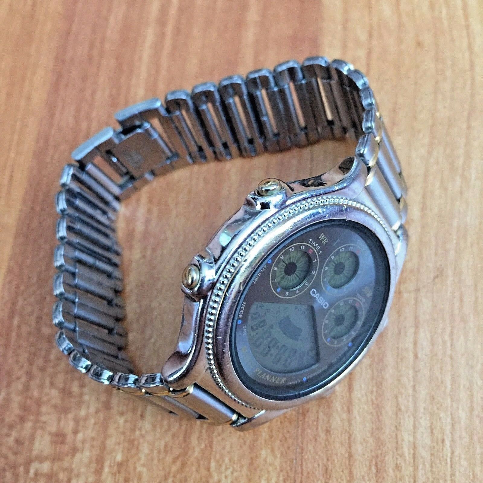 時計 CASIO BGP-260 MULTI PLANNER RARE Casio Vintage Digital Watch Multi Planner MINT 931 Bgp