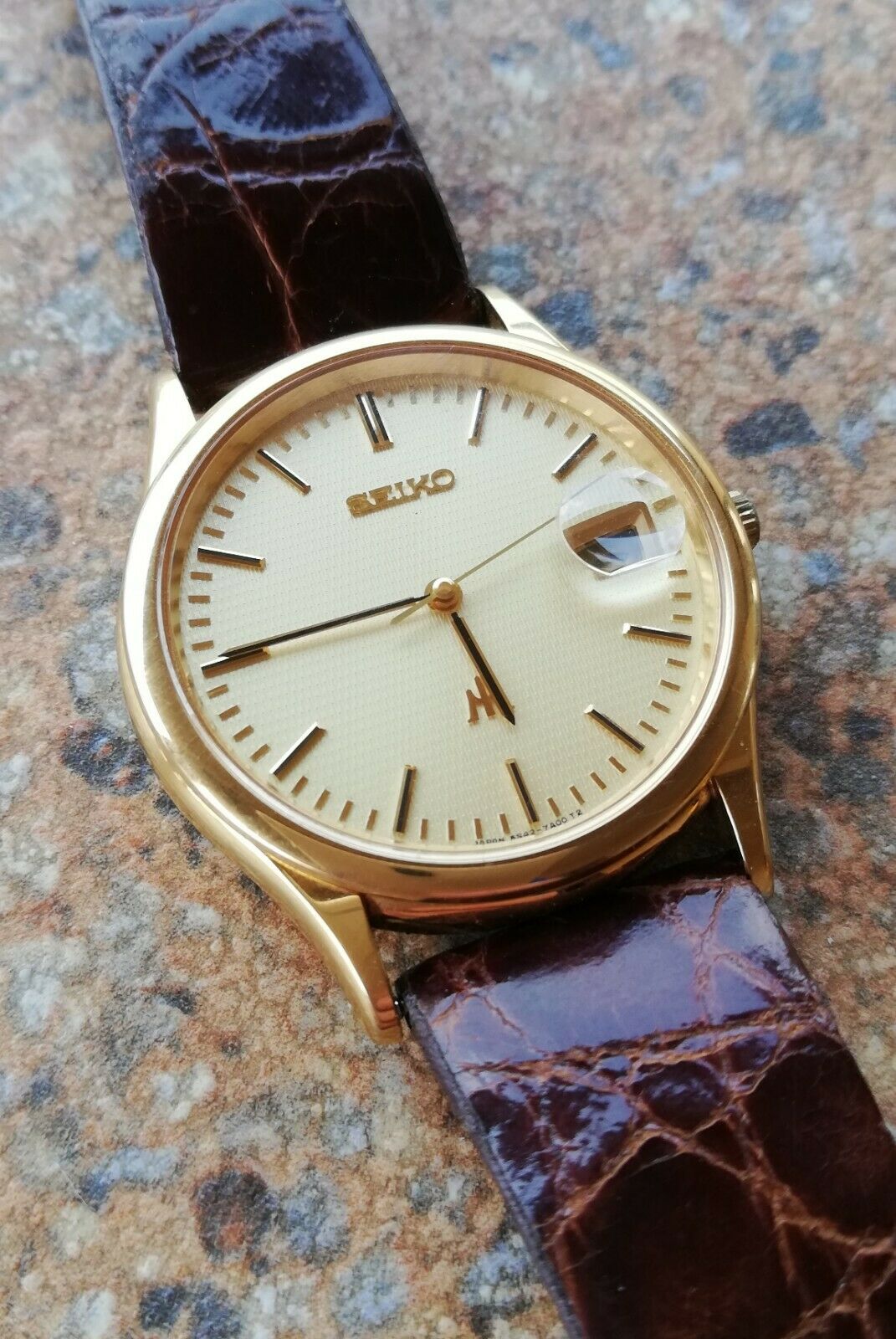 Seiko Majesta Quartz Sweep Hand 5S42 7A00 JDM December 1989