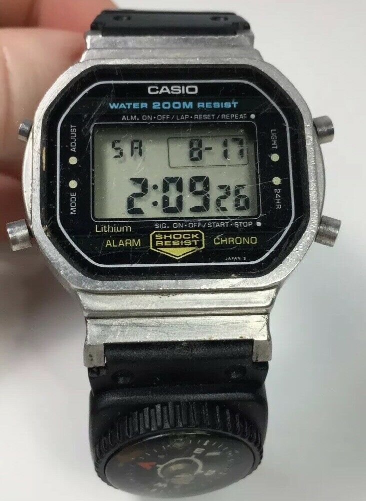 vintage casio g shock watches