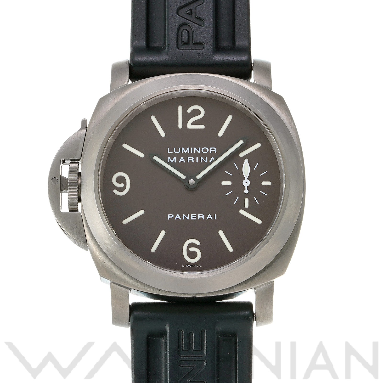 Pre Owned Panerai OFFICINE PANERAI Luminor Marina Titanio Left