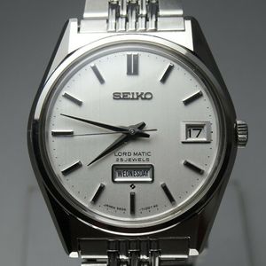 Vintage 1968 JAPAN SEIKO LORD MATIC WEEKDATER 5606-7020 25Jewels Automatic.  | WatchCharts