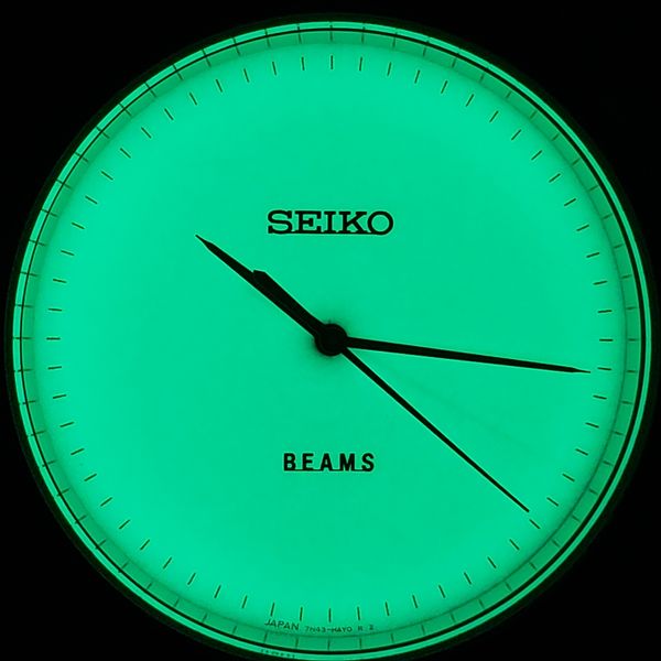 [WTS] Seiko x Beams Collab Watch, The Brightest Full Lume Watch Seiko