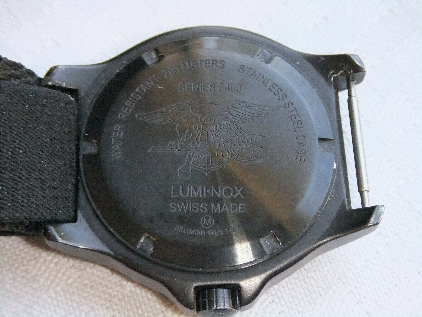 Luminox Series 8400 Diver Professional Watch w/ New Battery Works