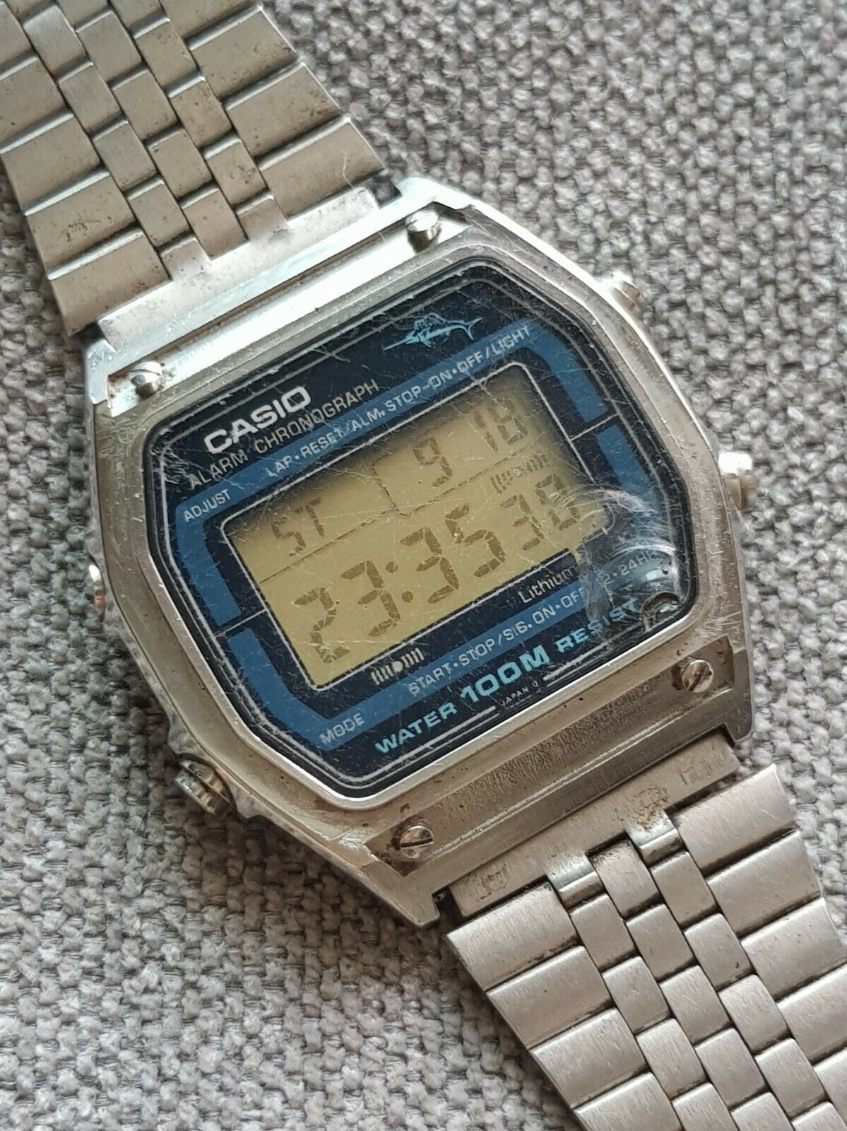 casio marlin digital watch