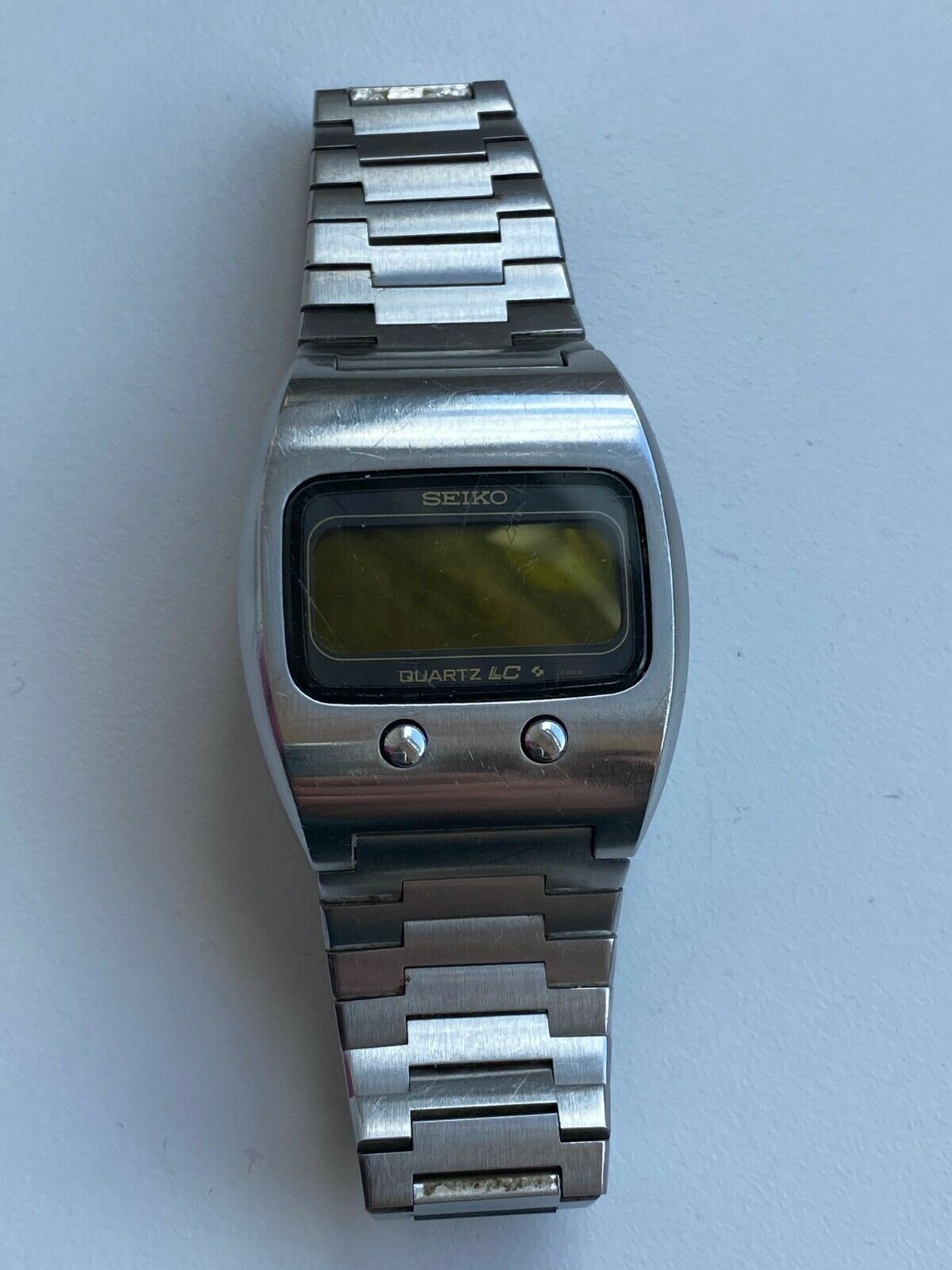 Pannello Con Filtro Giallo NOS Per Orologio Seiko LCD 0624-5009 'Lemon' - Giappone
