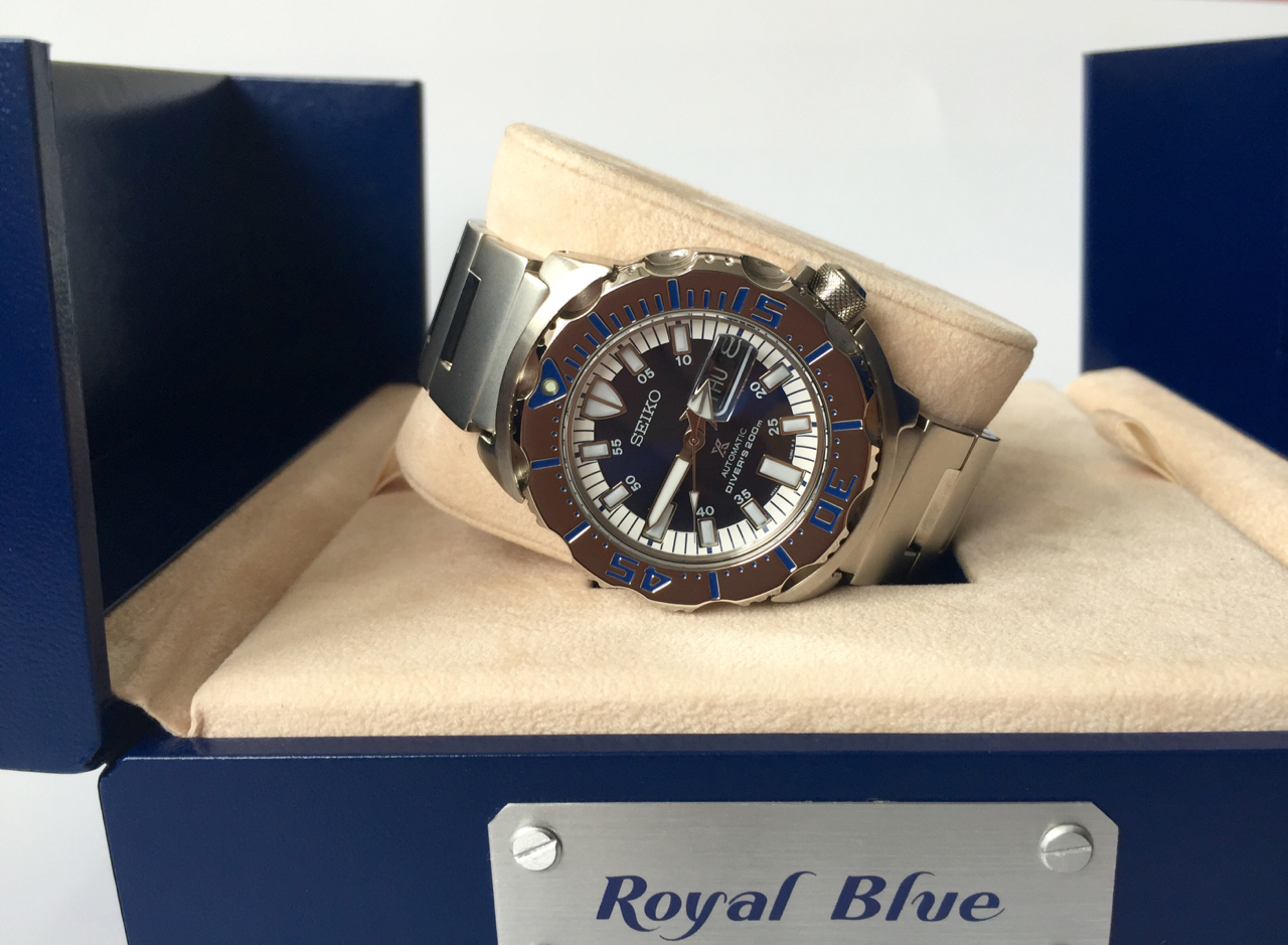 Seiko Prospex Royal Blue Monster Limited Edition SRP657