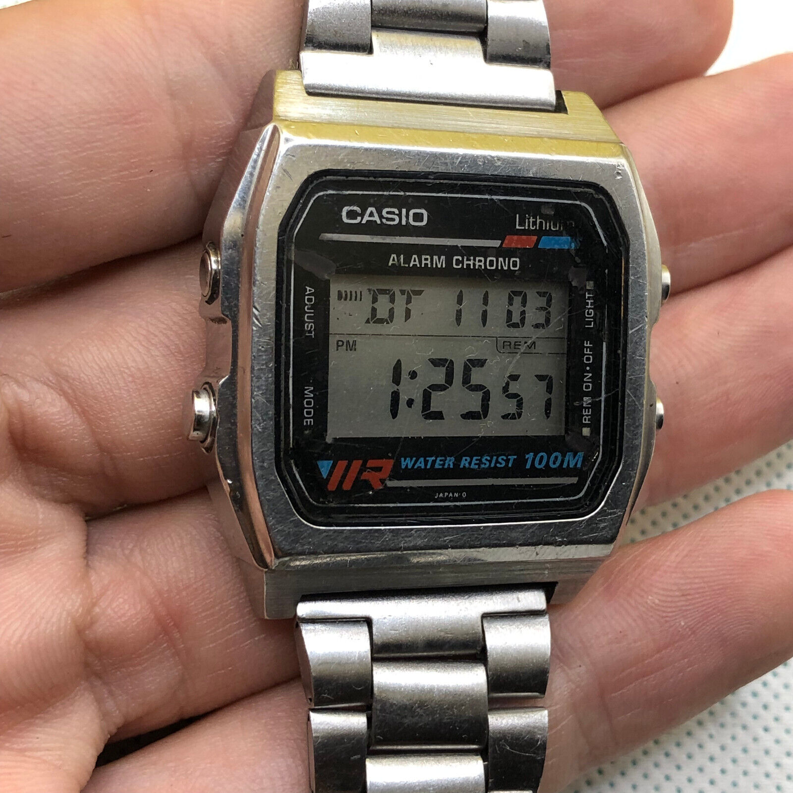 Casio 549 W-780 Alarm chrono Lithium Japan Watch | WatchCharts