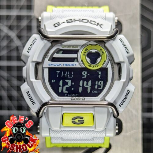 Casio G-Shock GD-400 White Grey Yellow Blue DUSTY NEON Collection 