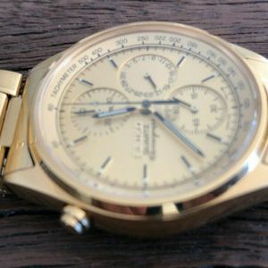 Seiko 7T24 7A00 Analogue Quartz Chronograph - Watch, Gold, Excellent  Condition | WatchCharts