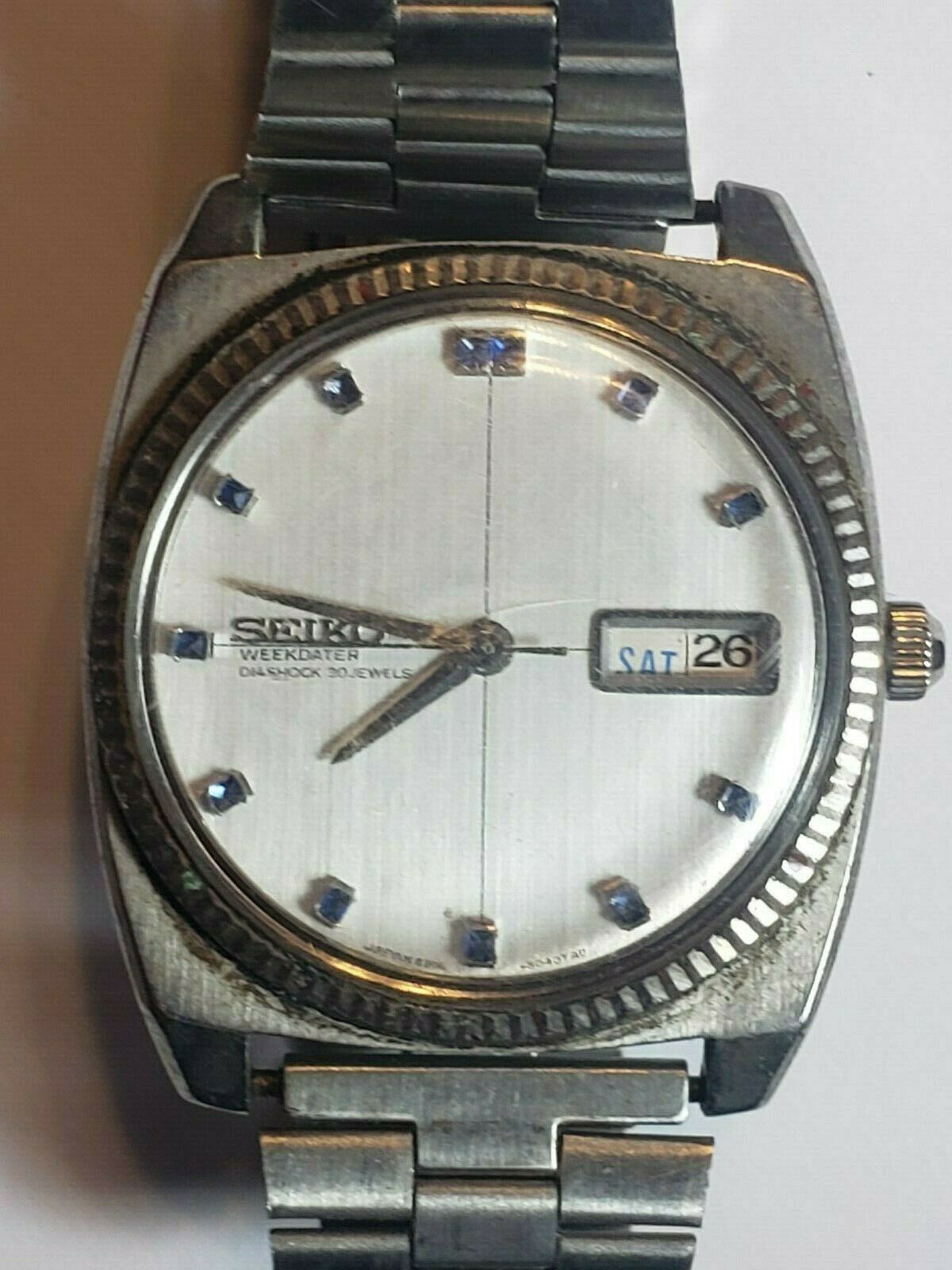 Vintage Seiko Weekdater 30 Jewels Sea Lion M99 8306-8041 Men Wrist Watch  Running | WatchCharts