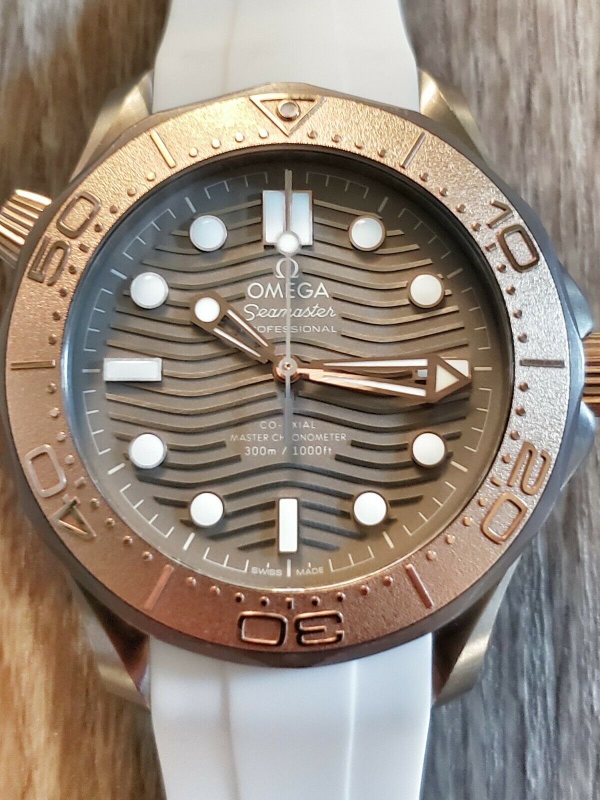 Omega Seamaster Diver 300m 42mm Tantalum Rose Gold Titanium 210.60