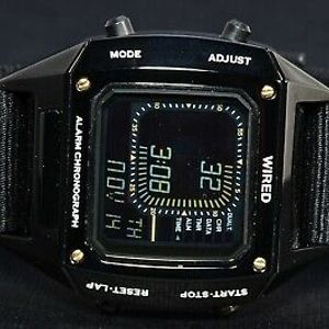 Seiko Wired Beams Solidity W865-KKB0 AGAM404 G757 Digiborg