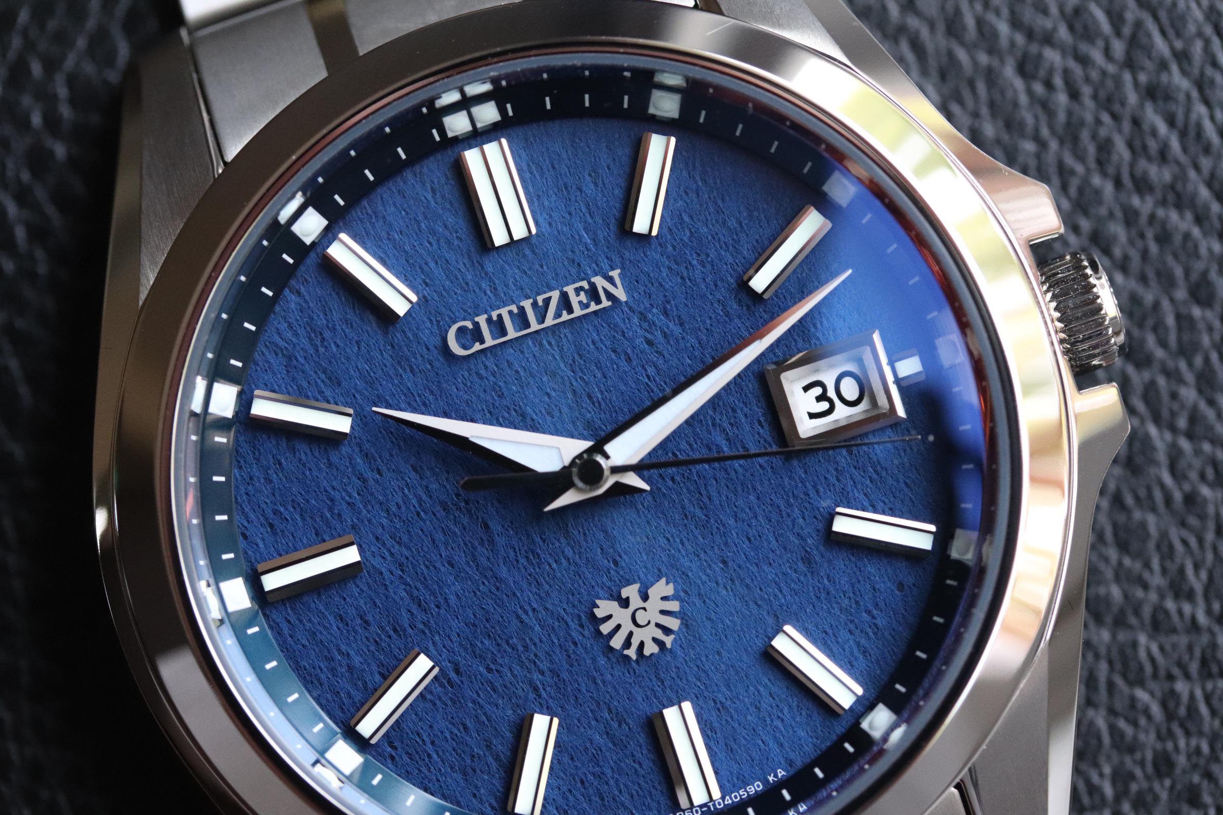 [WTS] Citizen. Chronomaster. Washi Paper Blue Dial. Bought 2024. Full ...