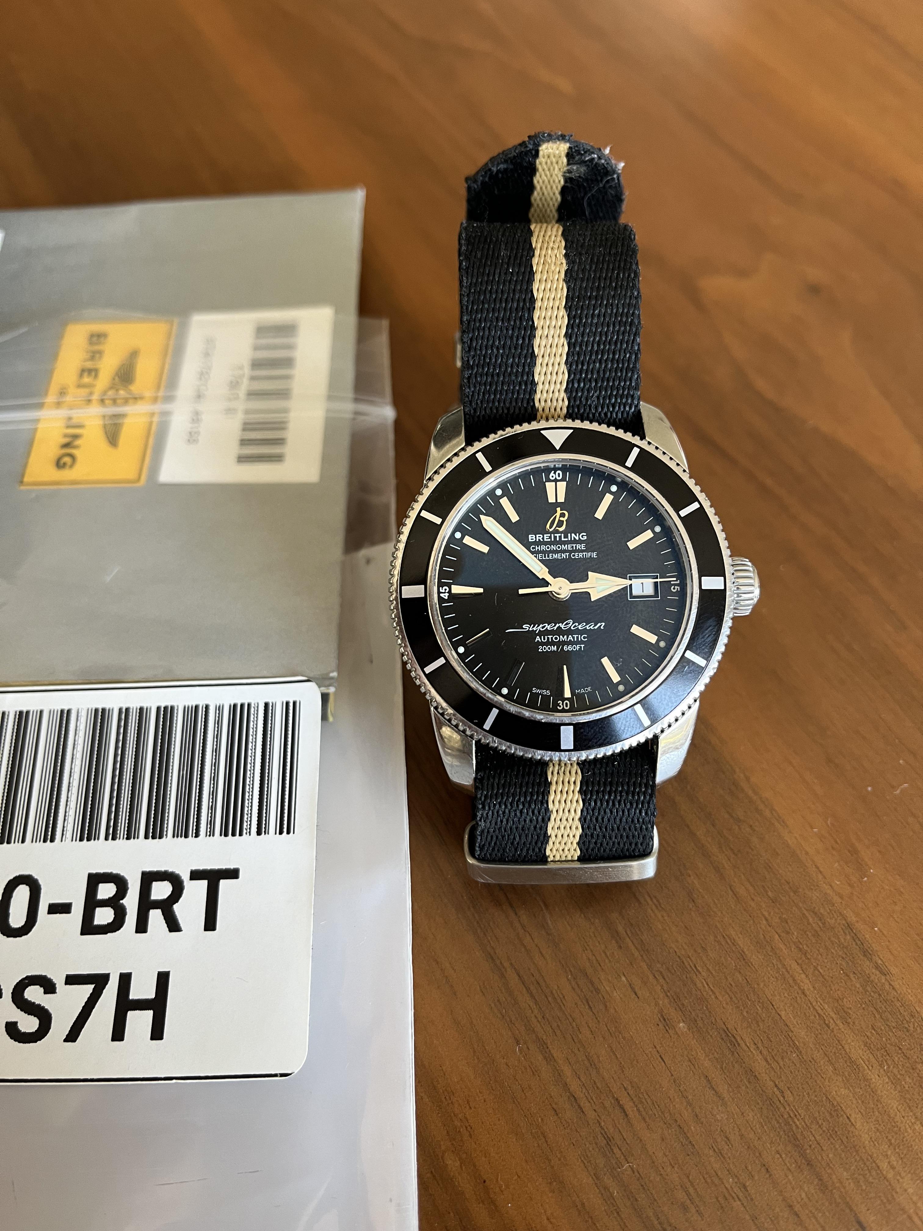 Breitling superocean hot sale heritage a17321