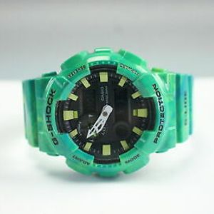 Casio G Shock G Lide Gax 100mb 5485 Green Tide Graph Moon Data Watch Watchcharts