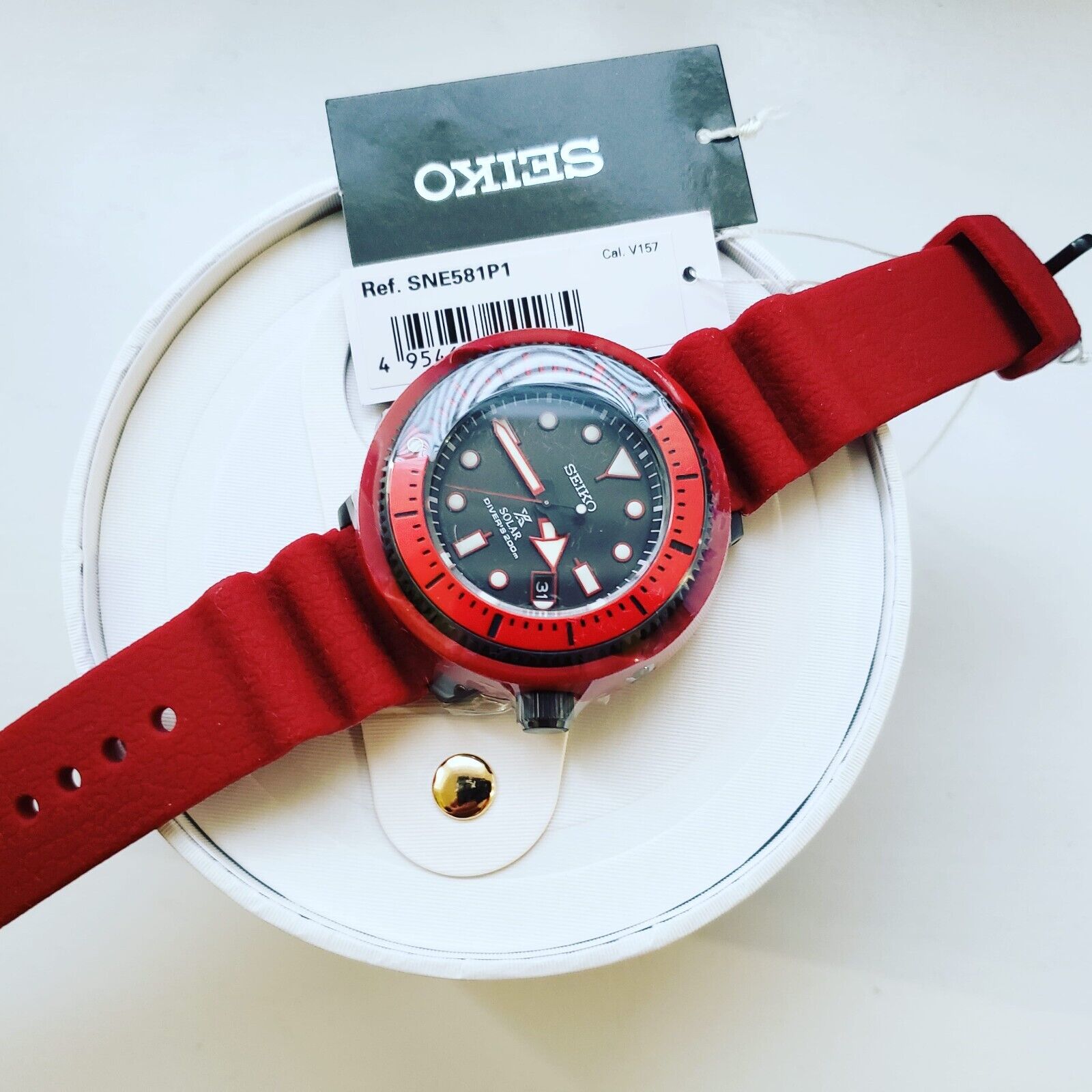 時計 Seiko PROSPEX SNE581P1 / overseas model Seiko Prospex Tuna Limited Edition Solar 200M Diver SNE581P1