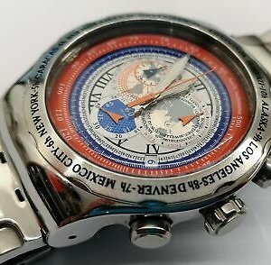 SWATCH IRONY The CHRONO 2017 - YOS418G - Travel Man - New